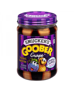 Smuckers Goober Grape Peanut Butter Jelly Stripes - 18oz (510g)
