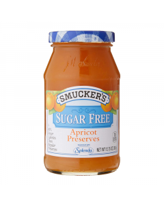 Clearance Special - Smucker's Sugar Free Apricot Preserves - 12.75oz (361g) **Best Before: 22nd September 23**