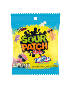 Clearance Special - Sour Patch Kids Tropical - 3.6oz (102g) **Best Before: 10 Febuary 24**