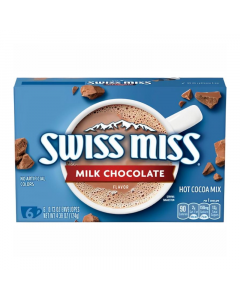 Swiss Miss Milk Chocolate Hot Cocoa Mix - 6 Pack - 4.38oz (124g)