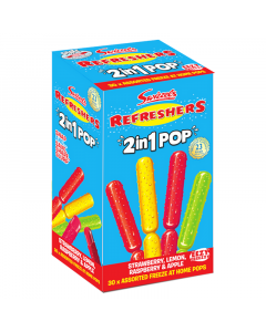 Swizzels Refreshers 2in1 Pop Fruit Freeze Pop - 75ml - SINGLE