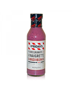 Clearance Special - TGI Fridays Pomegranate Vinaigrette Dressing - 12oz (355ml) **Best Before: 04 February 23**
