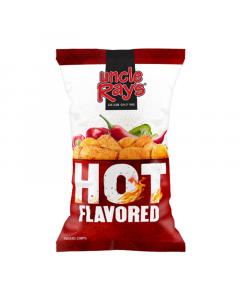 Uncle Ray's - Hot Potato Chips - 4.25oz (120g)