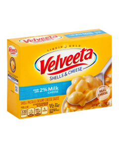 Velveeta Shells & Cheese made with 2% Milk Cheese (Light) - 12oz (340g)