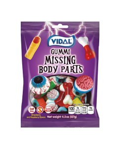 Vidal Gummi Missing Body Parts - 4.5oz (128g)