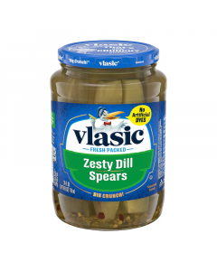 Vlasic - Zesty Dill Spears - 24fl.oz (710ml)