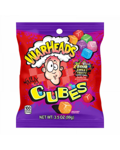 Warheads Cubes - 3.5oz (99g)