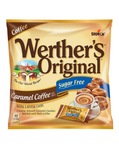 Werther's Original Caramel Coffee SUGAR FREE Hard Candies 1.46oz (41.4g)