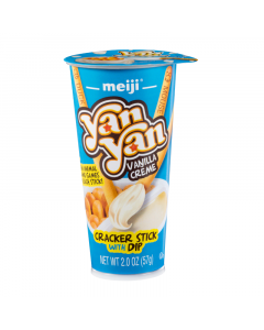 Meiji Yan Yan Vanilla Creme Biscuit Snack - 2oz (57g)