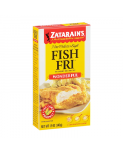 Clearance Special - Zatarain's Wonderful Fish Fri - 12oz (340g) **Best Before: 05 November 22**