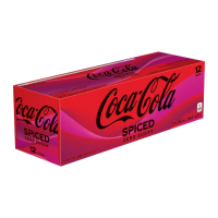 Coca-Cola Raspberry Spiced Zero Sugar 355ml Can 12-Pack [Canadian]